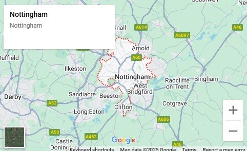 charging points in nottingham